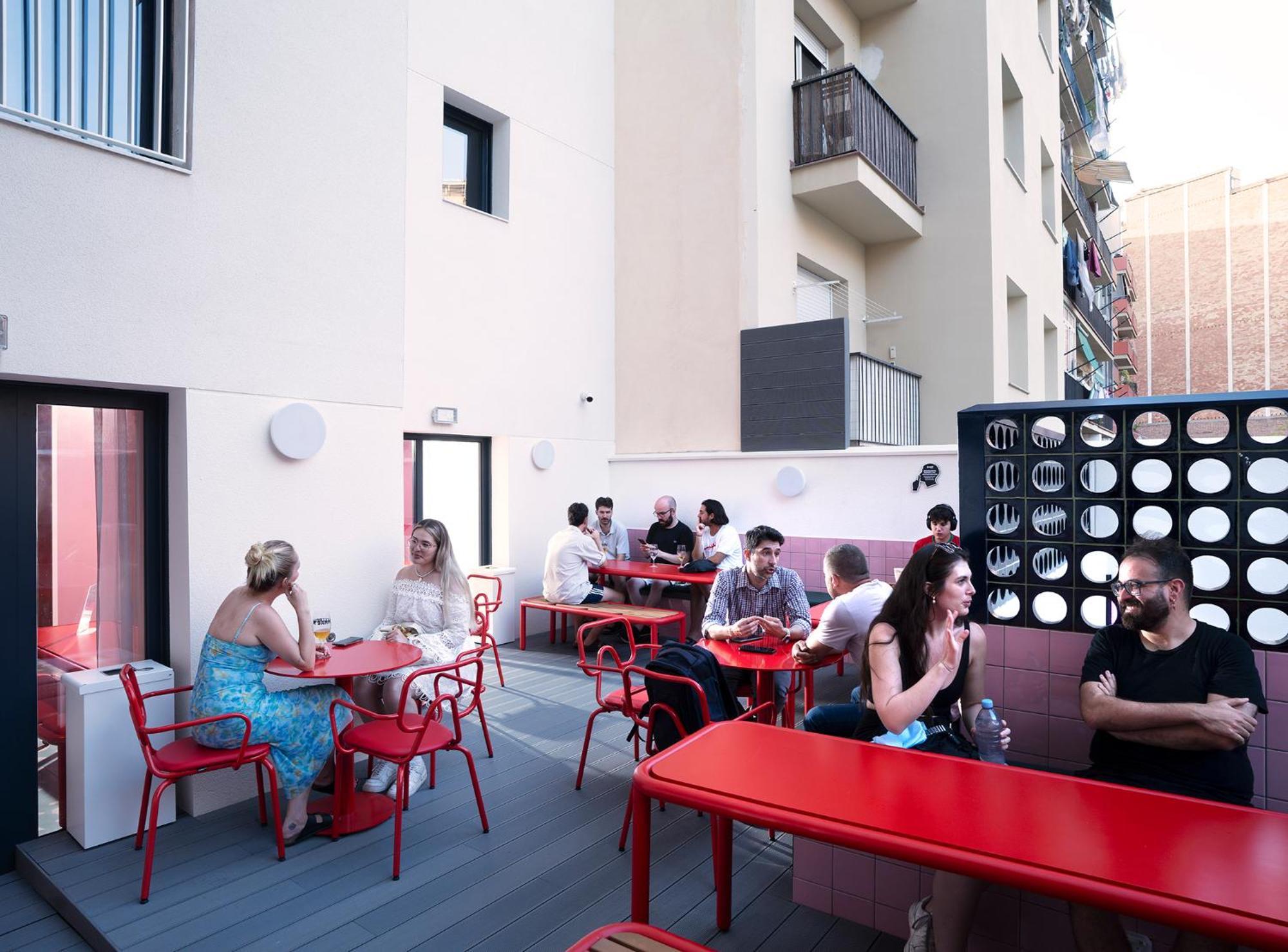 Amistat City Hostel Barcellona Esterno foto